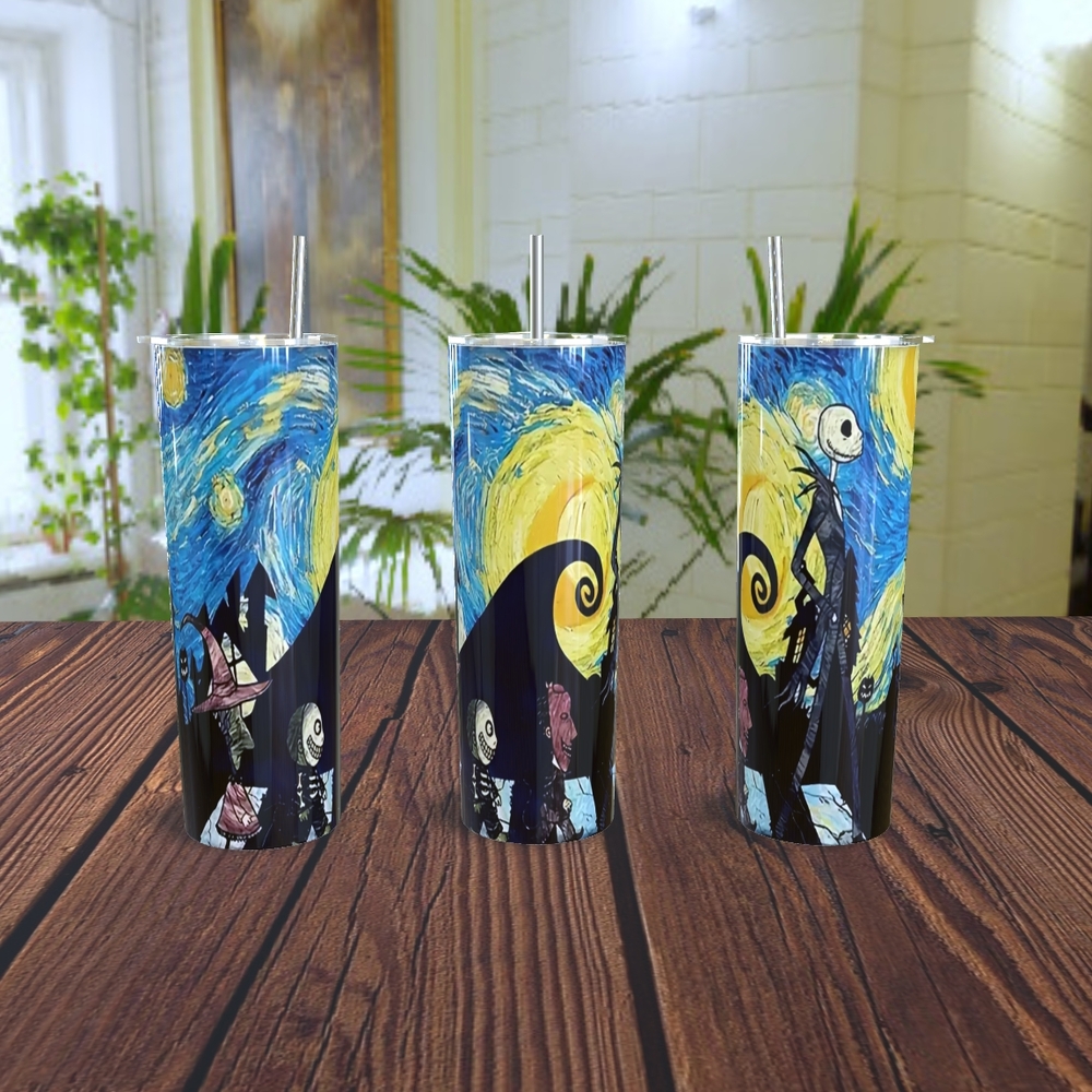 Starry Night Inspired 20 Oz Tumbler Nwot Made To Order